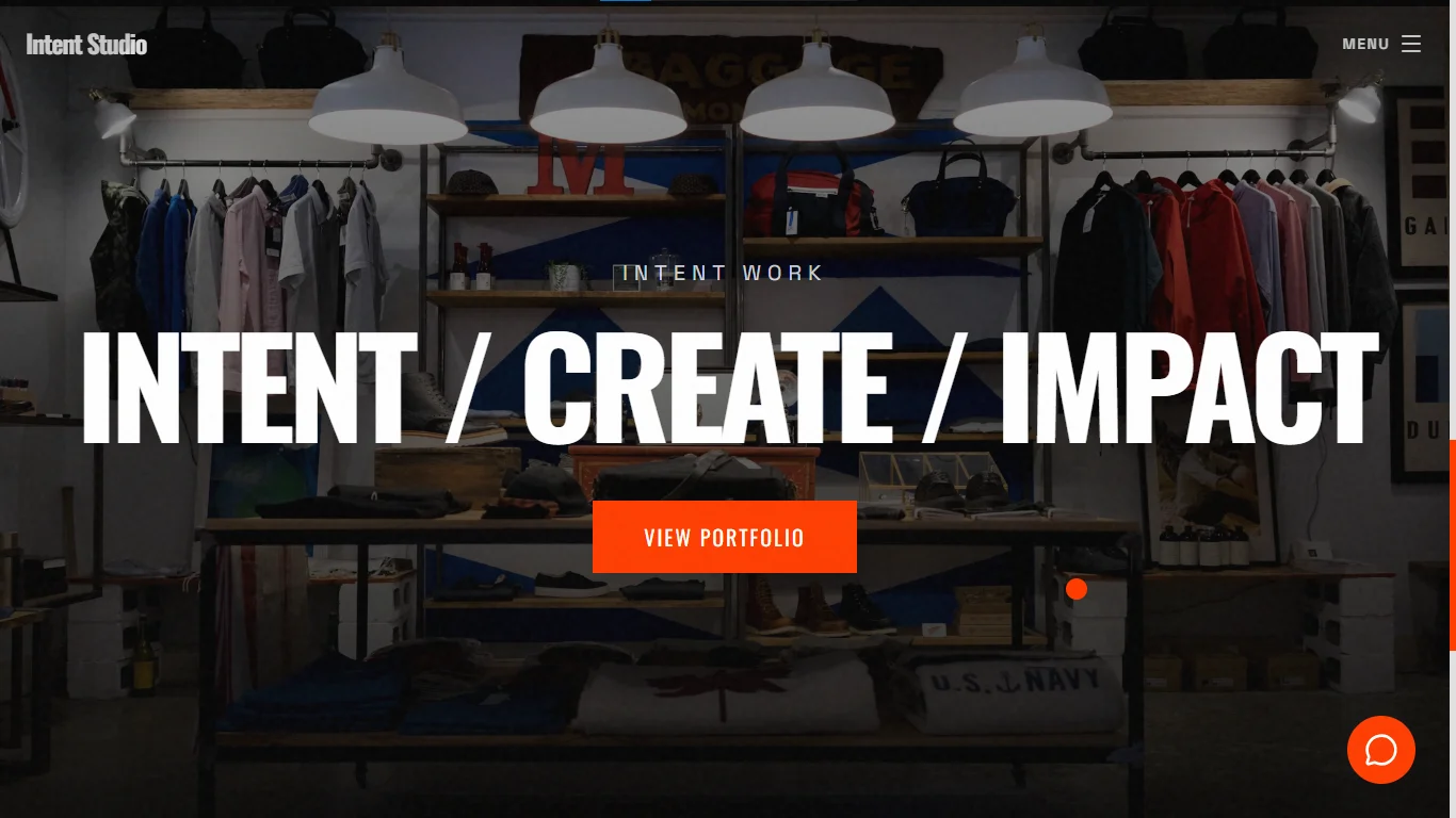 Intent Studio - Project Case Study Hero Showcase